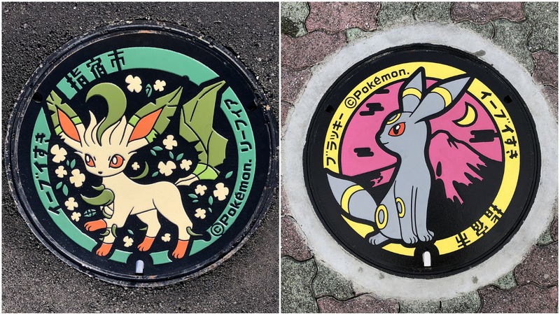 Illustration for article titled Pokémon Manholes Installed Across Japan